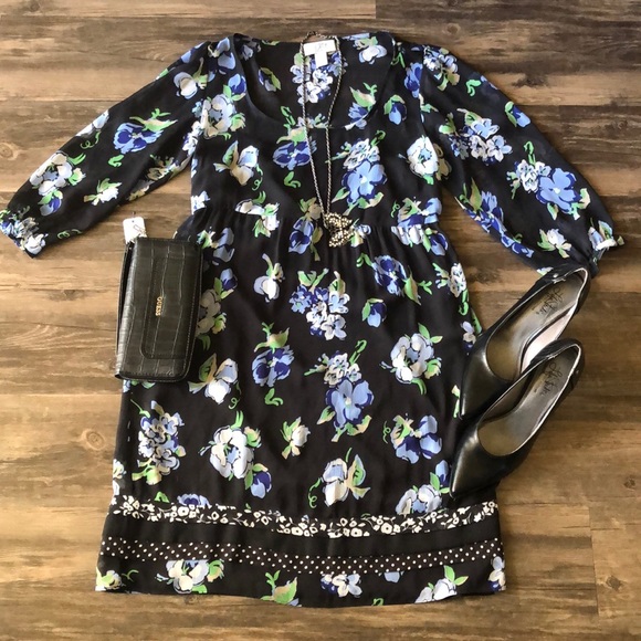 Loft Floral Dress size XSP - Picture 2 of 8